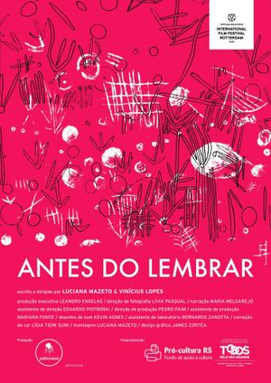 Antes do Lembrar's poster