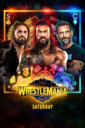 WWE WrestleMania 41: Saturday's poster