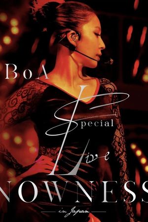 BoA Special Live NOWNESS in JAPAN's poster