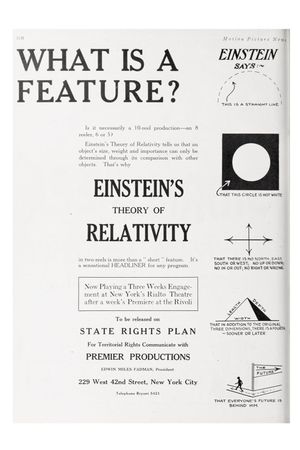 The Einstein Theory of Relativity's poster