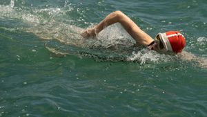 Young Woman and the Sea's poster