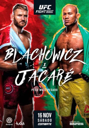 UFC Fight Night 164: Blachowicz vs. Jacare's poster