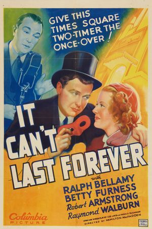 It Can't Last Forever's poster