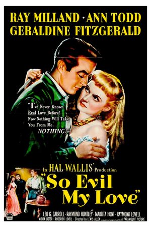 So Evil My Love's poster