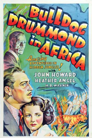 Bulldog Drummond in Africa's poster