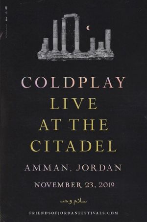 Coldplay: Everyday Life – Live in Jordan's poster