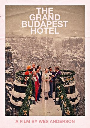 The Grand Budapest Hotel's poster