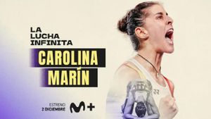 Carolina Marín: la lucha infinita's poster