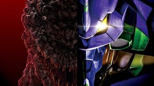 Godzilla vs. Evangelion: The Real 4-D's poster