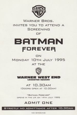 Batman Forever's poster