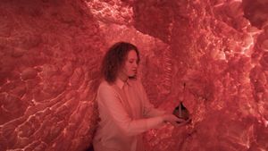 THE WOMAN WHOSE HEAD WAS AN ASTEROID's poster
