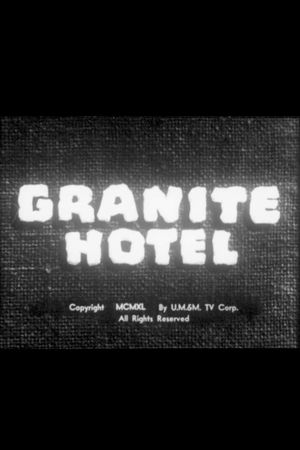 Granite Hotel's poster