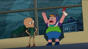 Clarence’s Stormy Sleepover's poster