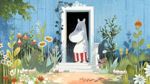 Moomins on the Riviera's poster