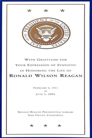 The State Funeral of Ronald Reagan's poster
