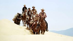 The Train Robbers's poster