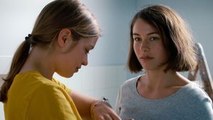 The Girl and the Spider's poster