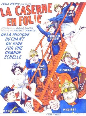 La caserne en folie's poster