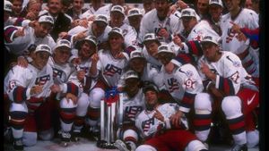 Orchestrating An Upset: The 1996 World Cup of Hockey's poster