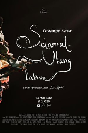 Screening of the Selamat Ulang Tahun Concert's poster