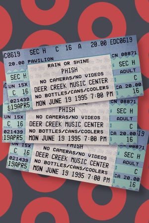 Phish -1995-06-19 - Deer Creek Music Center, Noblesville, IN's poster