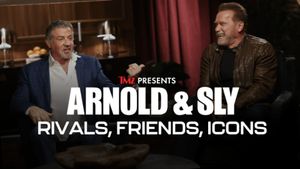 Arnold & Sly: Rivals, Friends, Icons's poster