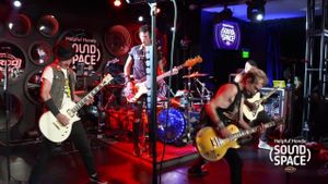 Sum 41 live in the Helpful Honda Sound Space at KROQ, Los Angeles, CA, USA's poster