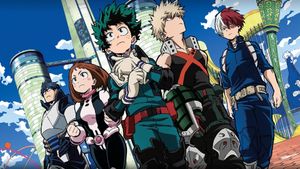 My Hero Academia: Two Heroes's poster