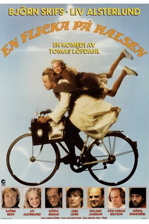 En flicka på halsen's poster