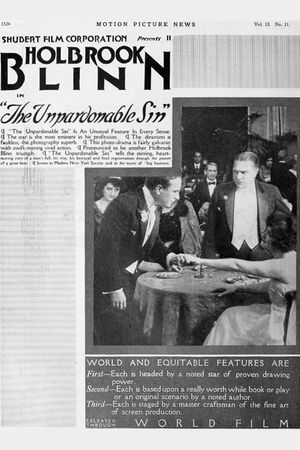 The Unpardonable Sin's poster