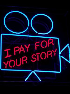 I Pay for Your Story's poster