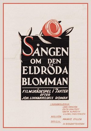 Sången om den eldröda blomman's poster