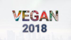 Vegan 2018's poster
