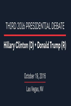 2016 Third Presidential Debate's poster