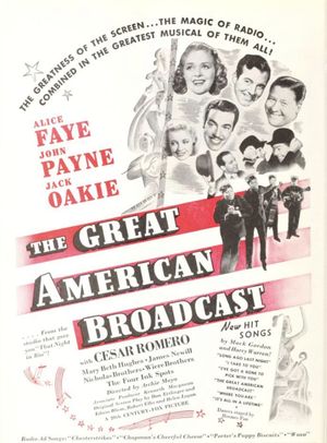 The Great American Broadcast's poster