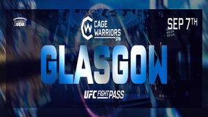 Cage Warriors 176: Glasgow's poster