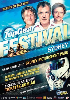 Top Gear Festival: Sydney's poster