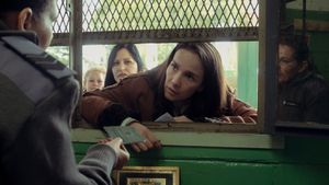 The Woman in the Line's poster