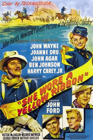 She Wore a Yellow Ribbon's poster