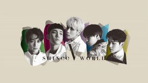 SHINee World V in SEOUL's poster