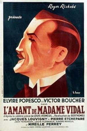 L'amant de Madame Vidal's poster