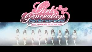 Girls' Generation - 1st Asia Tour: Into the New World's poster