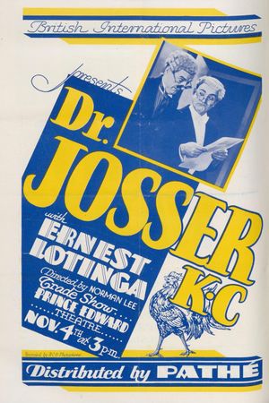 Dr. Josser, K.C.'s poster