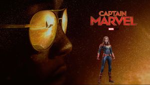 Captain Marvel's poster