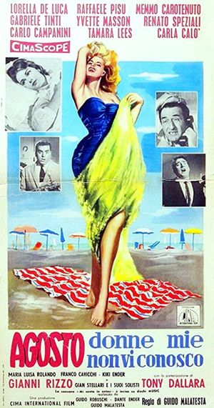 Agosto, donne mie non vi conosco's poster