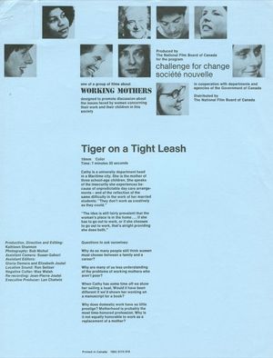 Tiger on a Tight Leash's poster image