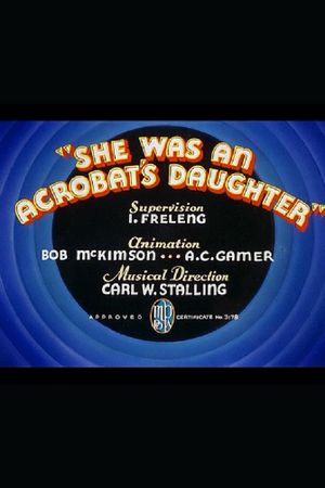 She Was an Acrobat's Daughter's poster