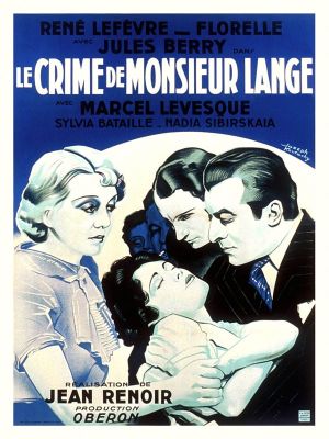 The Crime of Monsieur Lange's poster