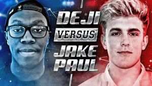 Jake Paul vs. Deji's poster