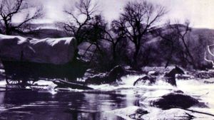 The Oregon Trail's poster